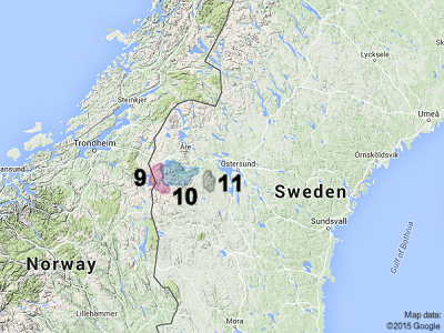 Overview map 2 – south