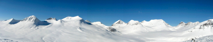 Čeakčačohkka, northwestern Kebnekaise